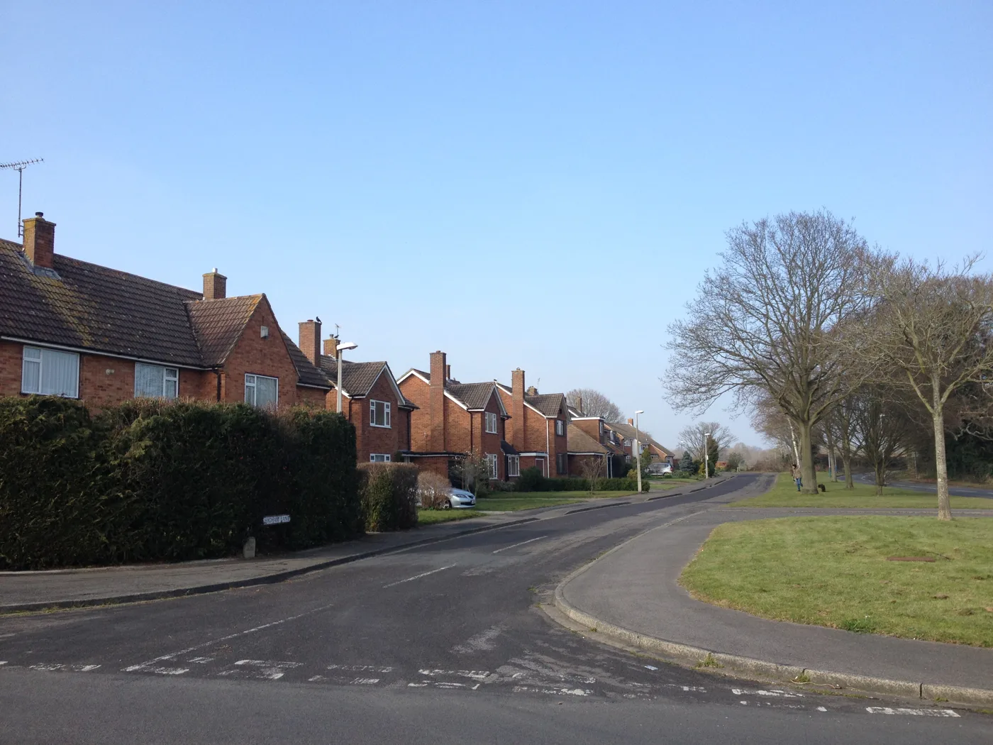 Higham Lane, Tonbridge. Bins have to be at the property boundary by 7am on collection day.